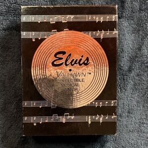 Elvis Collectible Musical Watch - Black and Gold
